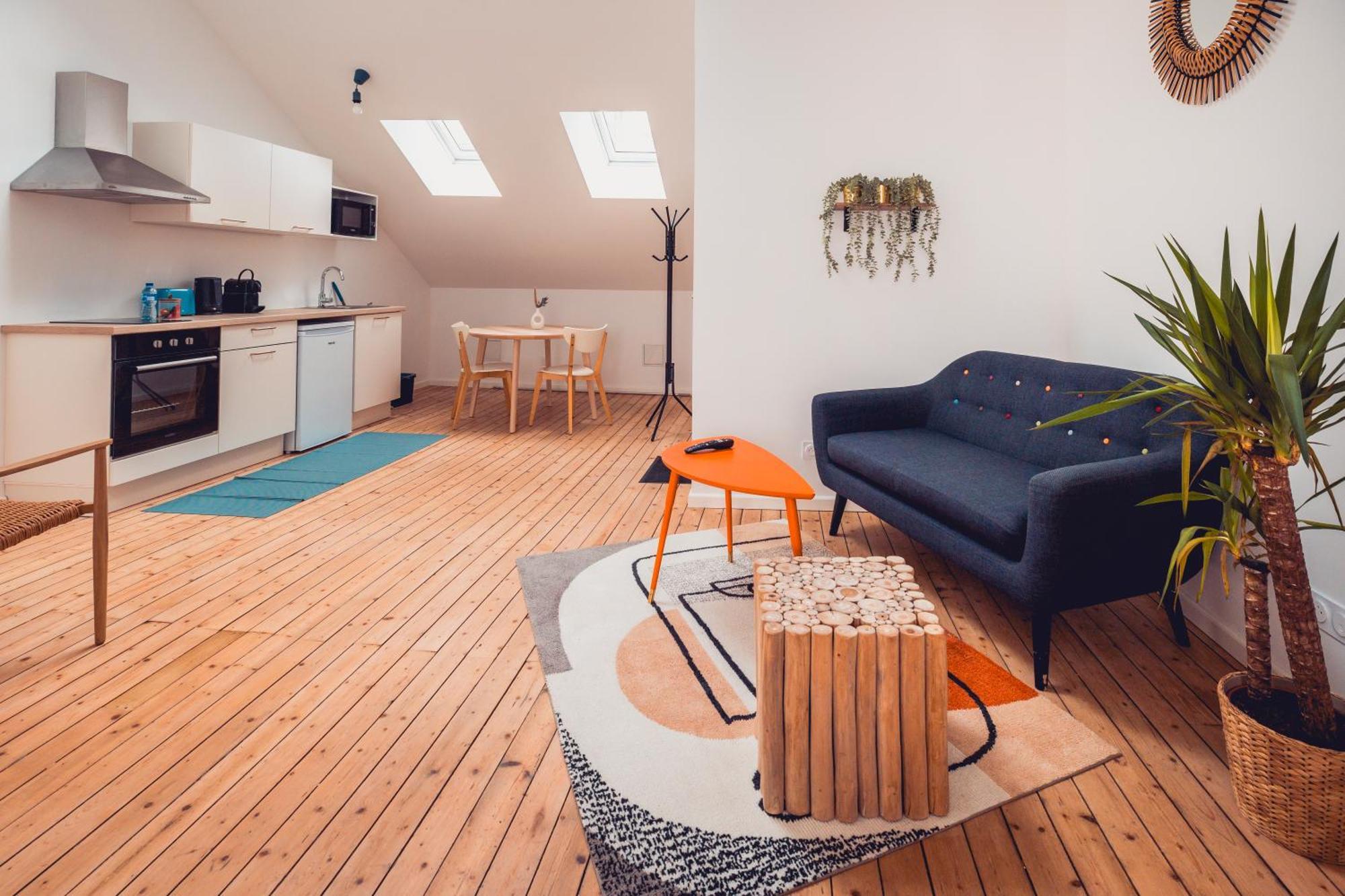 Loft Lumineux Tres Spacieux - Parking Gratuit Шатору Екстер'єр фото